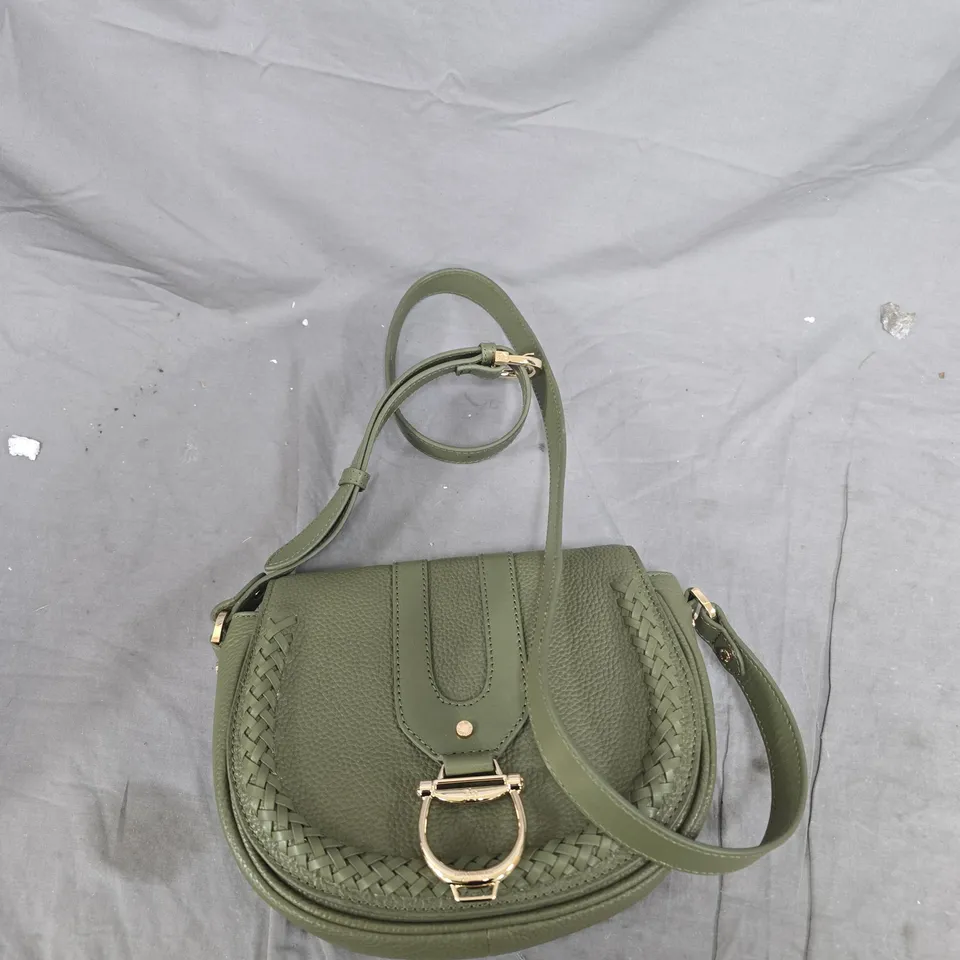 PAUL COSTELLOE GREEN CROSS BODY BAG