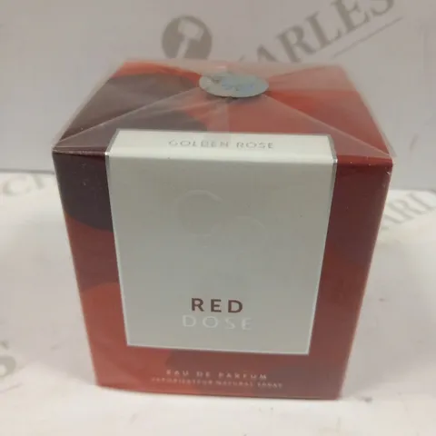 BOXED AND SEALED GOLDEN ROSE RED DOSE EAU DE PARFUM 30ML