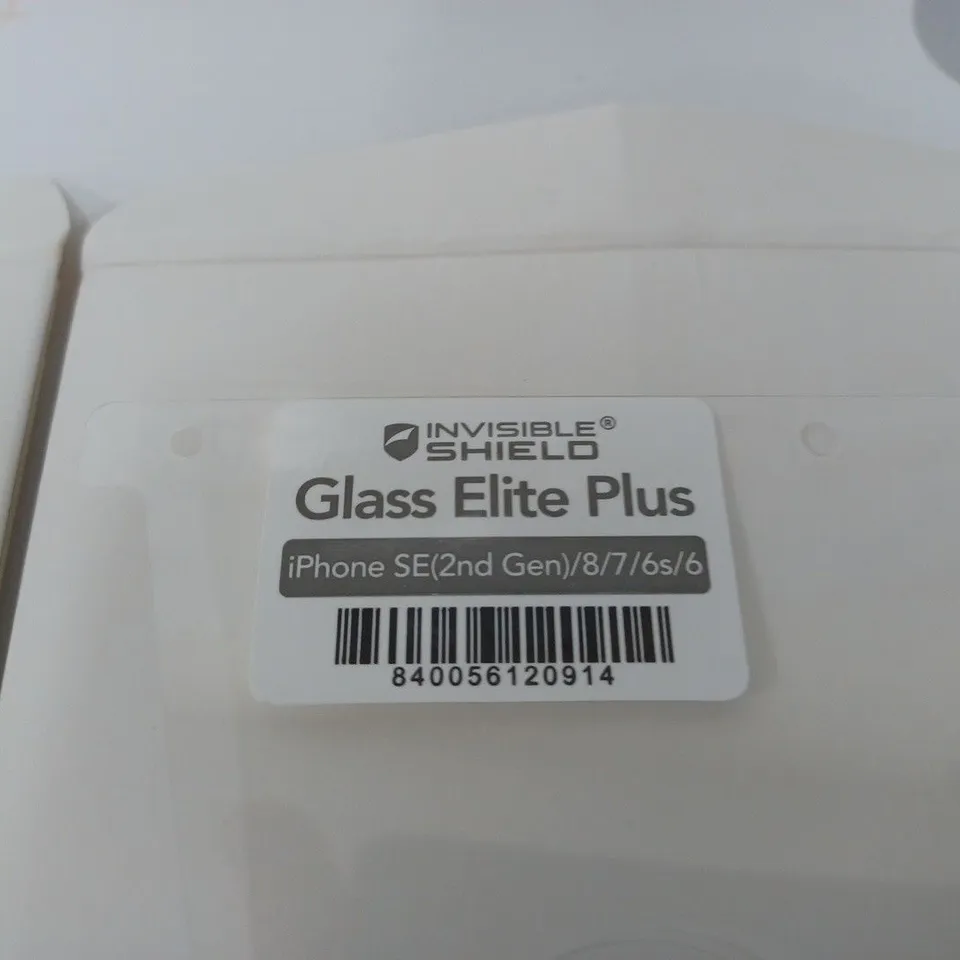 LOT OF APPROXIMATELY 200 INVISIBLE SHIELD SCREEN PROTECTORS FOR IPHONE SE 2ND GEN 8/7/6S/6