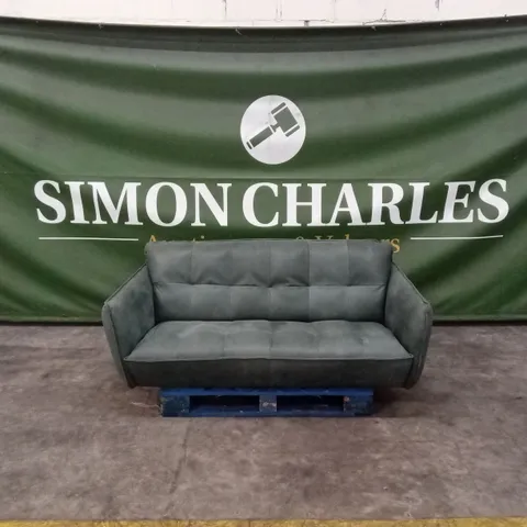 QUALITY DESIGNER ITALIAN MADE SEVILLE 3 SEATER LEATHER SOFA
