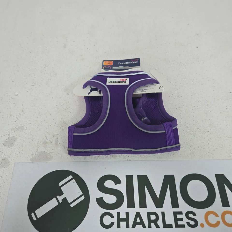 DOODLEBONE SNAPPY BABY WALKING HARNESS – PURPLE/PINK, SIZE 1–2 CHEST SIZE 35-40CM