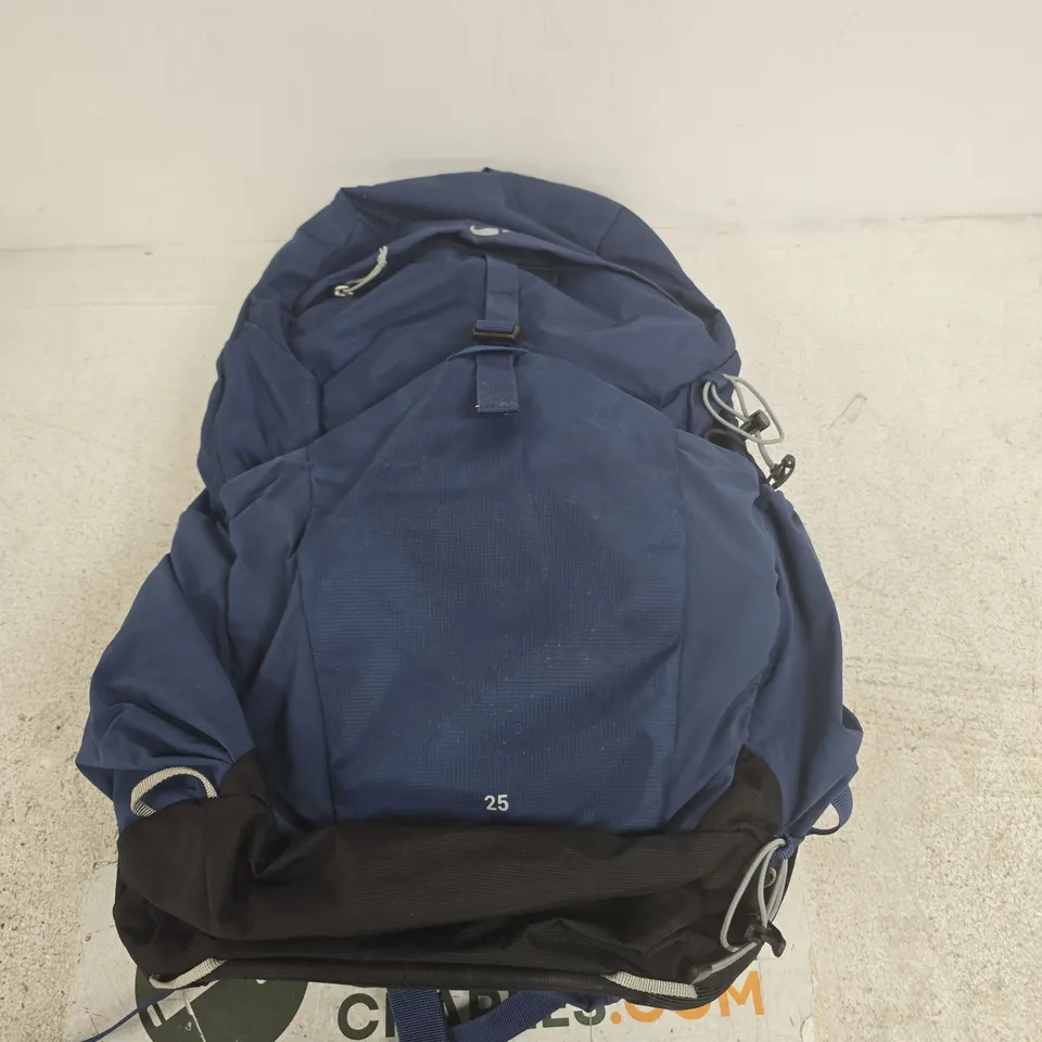QUECHUA 25L BLUE HIKING BACKPACK