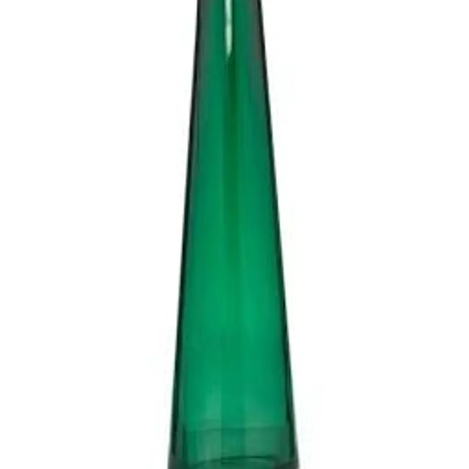 BOXED DAR LIGHTING SAMARA 1 LIGHT TABLE LAMP GREEN GLASS BASE ONLY