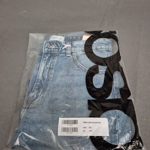 BAGGED PAIR OF PULL AND BEAR DENIM JEANS SIZE 10