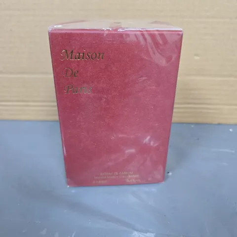 BOXED AND SEALED MAISON DE PARIS EXTRAIT DE PARFUM 100ML