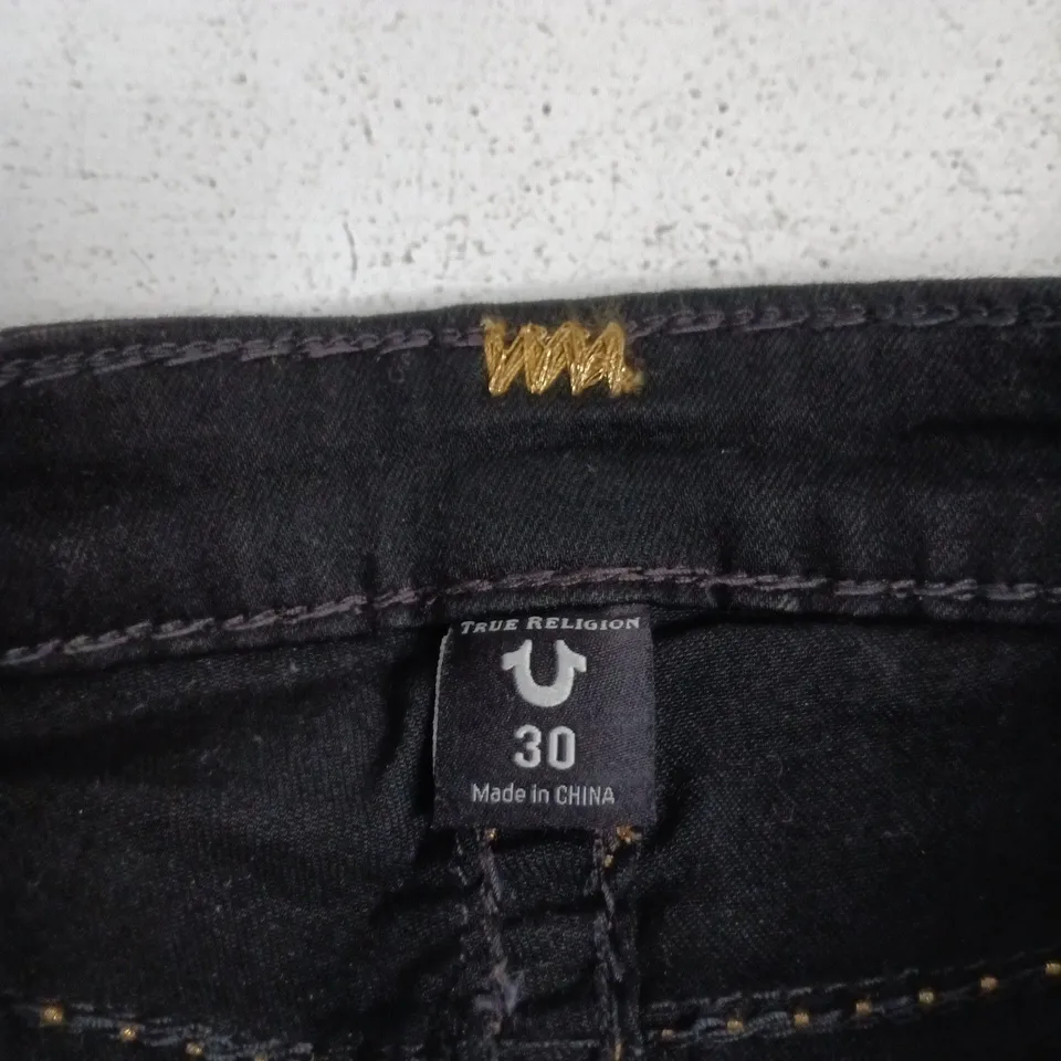 TRUE RELIGION JENNIE CURVY SKINNY JEANS – WOMEN'S W30