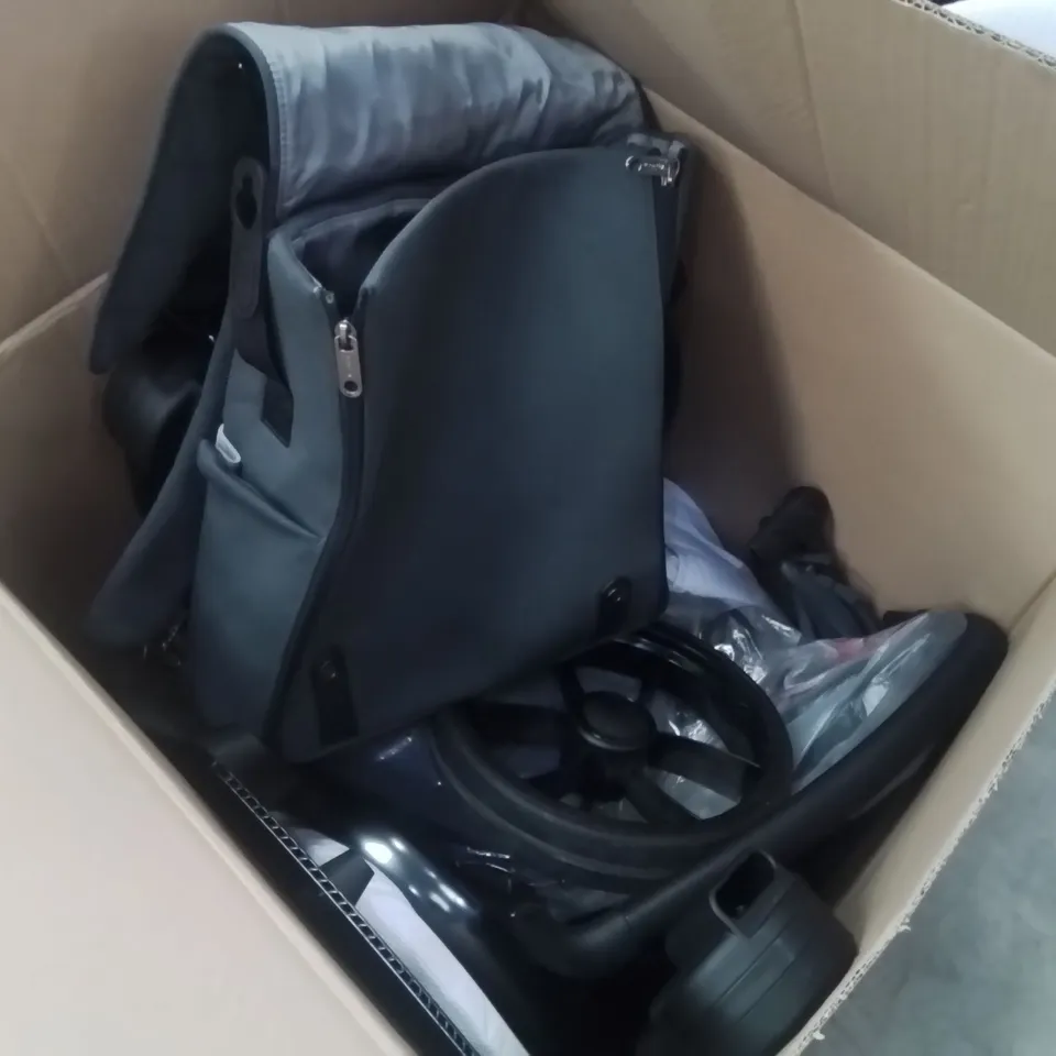 BOXED SET OF ICANDY STROLLER PARTS, PIECES AND ACCESSORIES (2 BOXES)