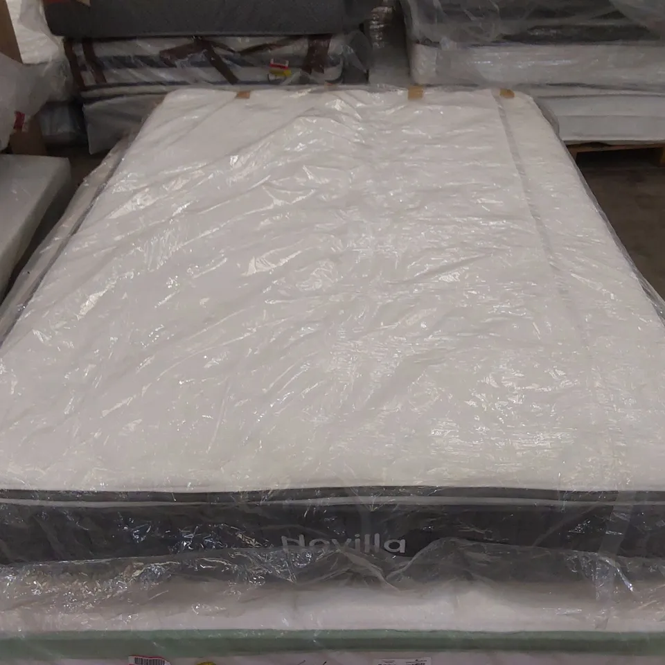 QUALITY BAGGED 7-ZONE ORTHO COOLING MEMORY FOAM 4'6" MATTRESS 