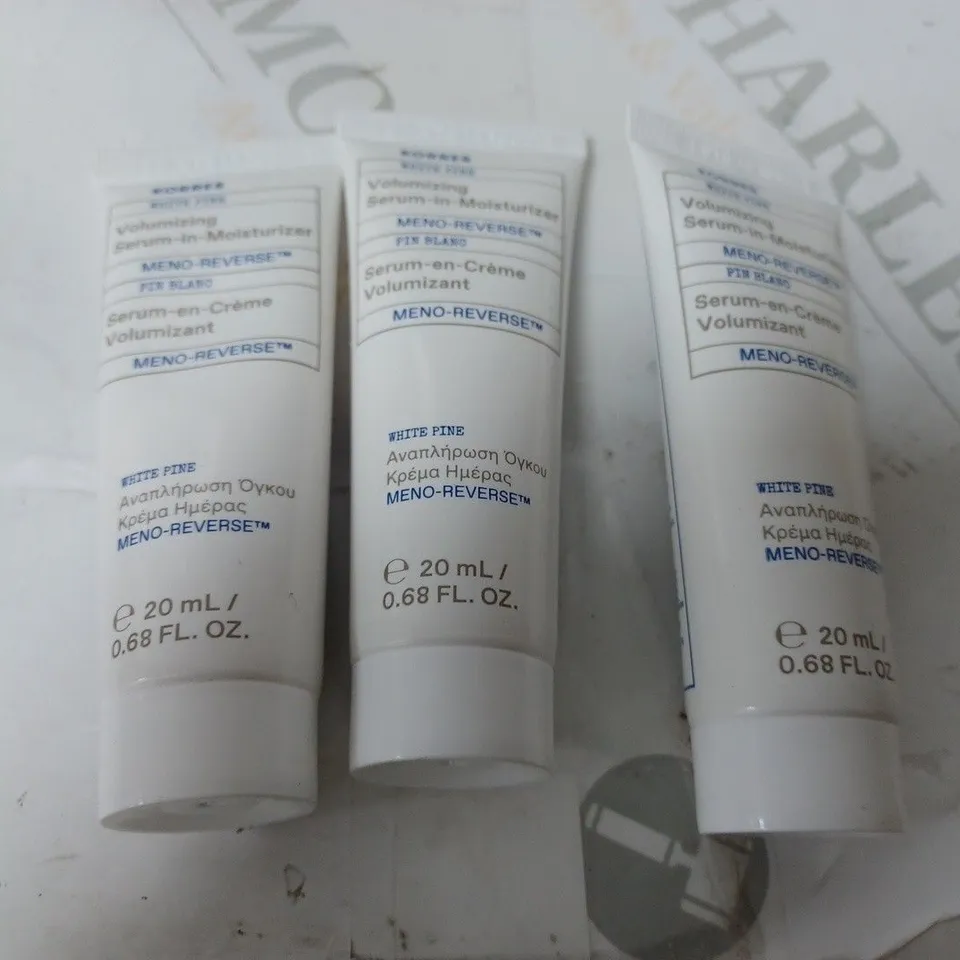 KORRES WHITE PINE MENO-REVERSE VOLUMISING SERUM-IN-MOISTURISER 20ML