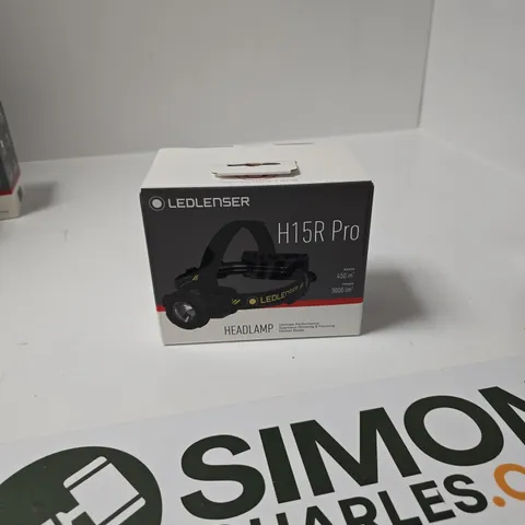 LEDLENSER H15R PRO HEADLAMP – BOXED