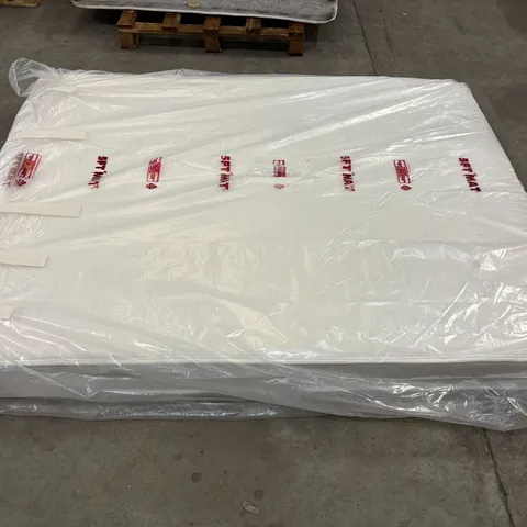QUALITY BAGGED 5' SERENITY HYBRID COIL AND MEMORY FOAM KINGSIZE MATTRESS