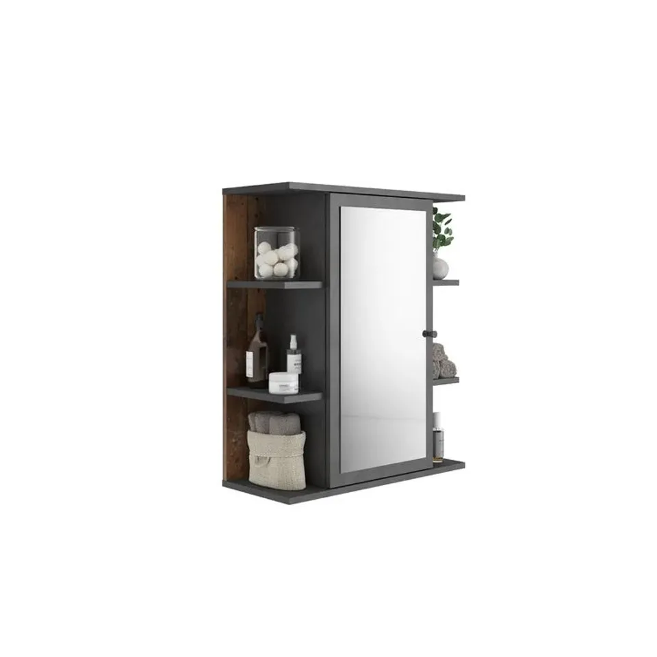 BOXED FINULF 600MM W X 720MM H SURFACE FRAMED MEDICINE CABINET (1 BOX)