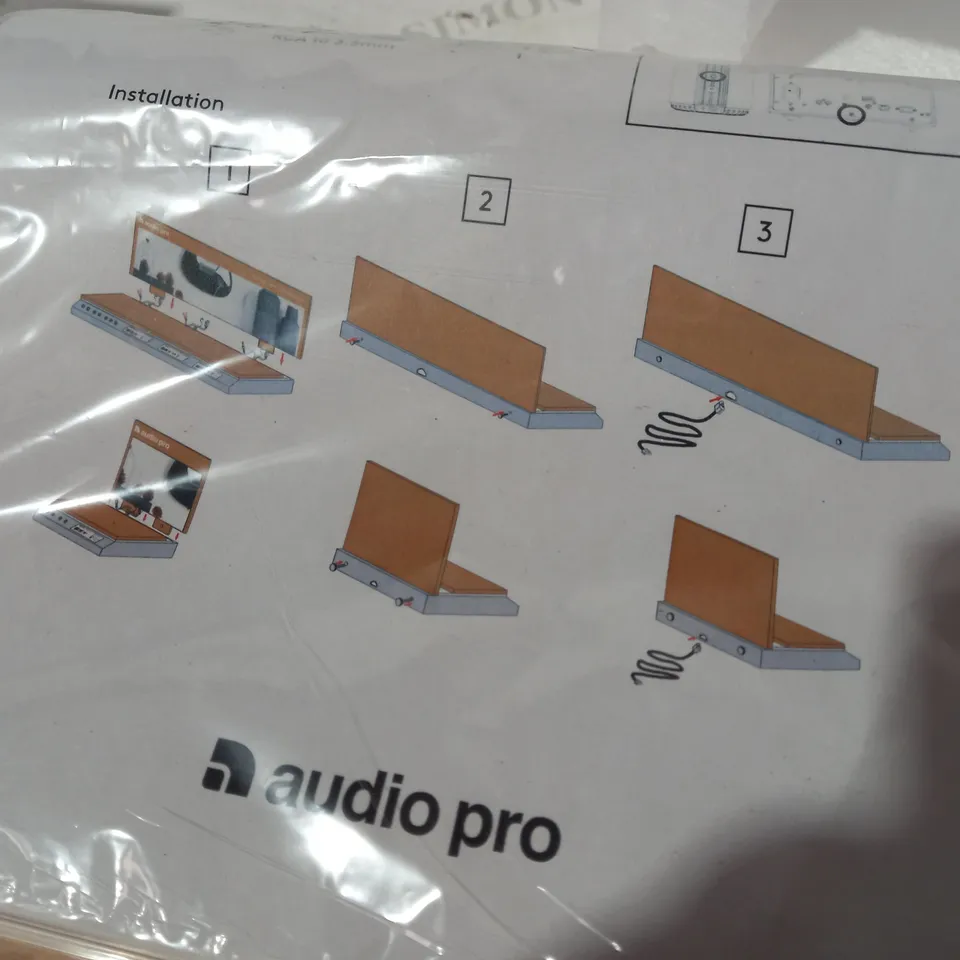 AUDIO PRO POS DISPLAY FIRST FOR SPEAKER