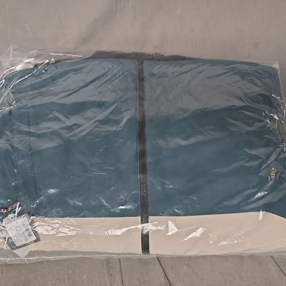 O'NIELL JACKET IN DEEP TEAL/CREAM SIZE MEDIUM