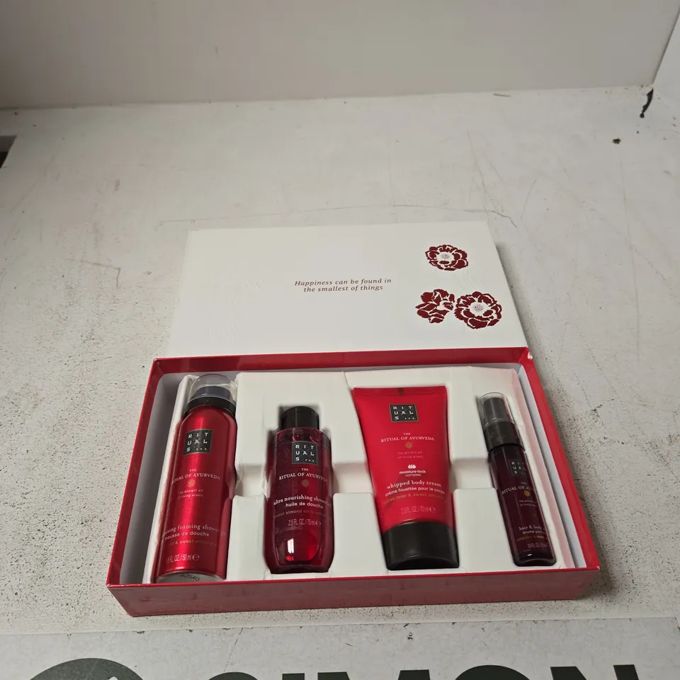 RITUALS THE RITUAL OF AYURVEDA BATH & BODY GIFT SET – 4-PIECE