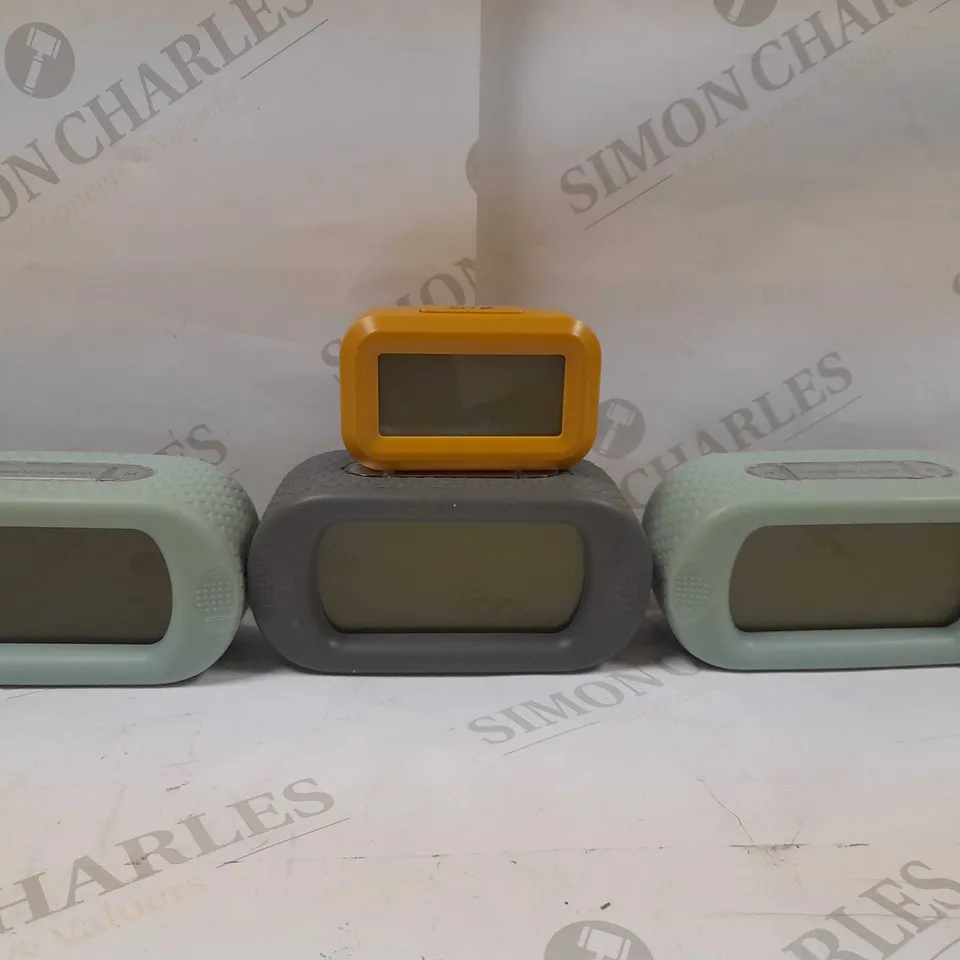 LOT OF APROX 4 ACCTIM DIGITAL CLOCKS