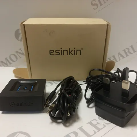 BOXED ESINKIN BLUETOOTH AUDIO RECEIVER