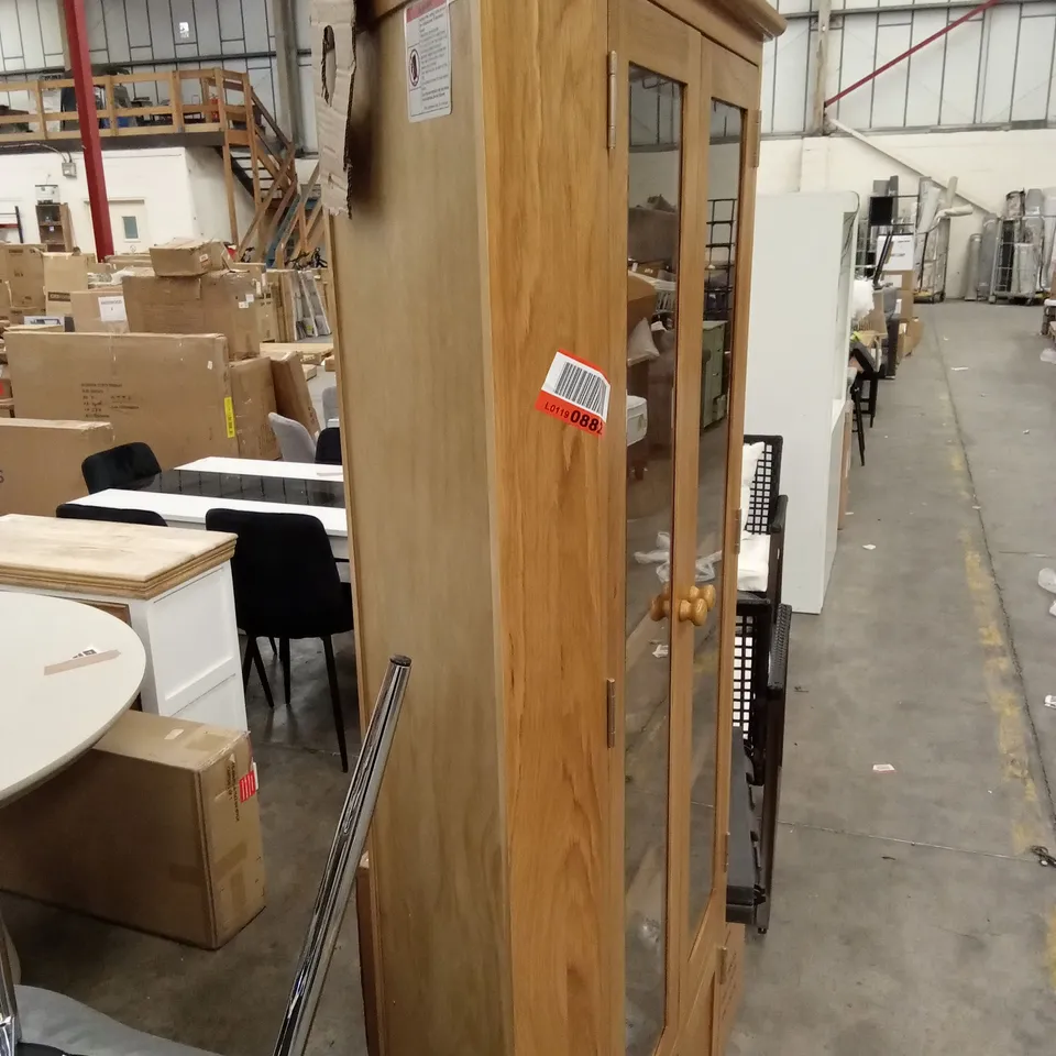 DESIGNER CORNER DISPLAY CABINET