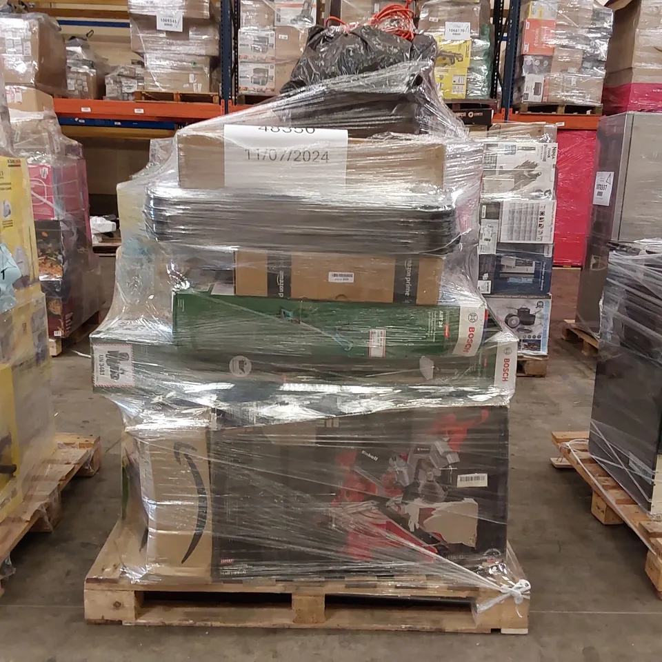 PALLET OF APPROXIMATELY 20 UNPROCESSED RAW RETURN HOUSEHOLD AND ELECTRICAL GOODS TO INCLUDE;