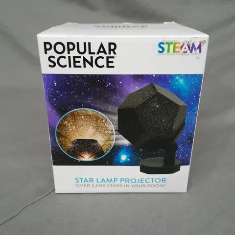 BOXED POPULAR SCIENCE STAR LAMP PROJECTOR