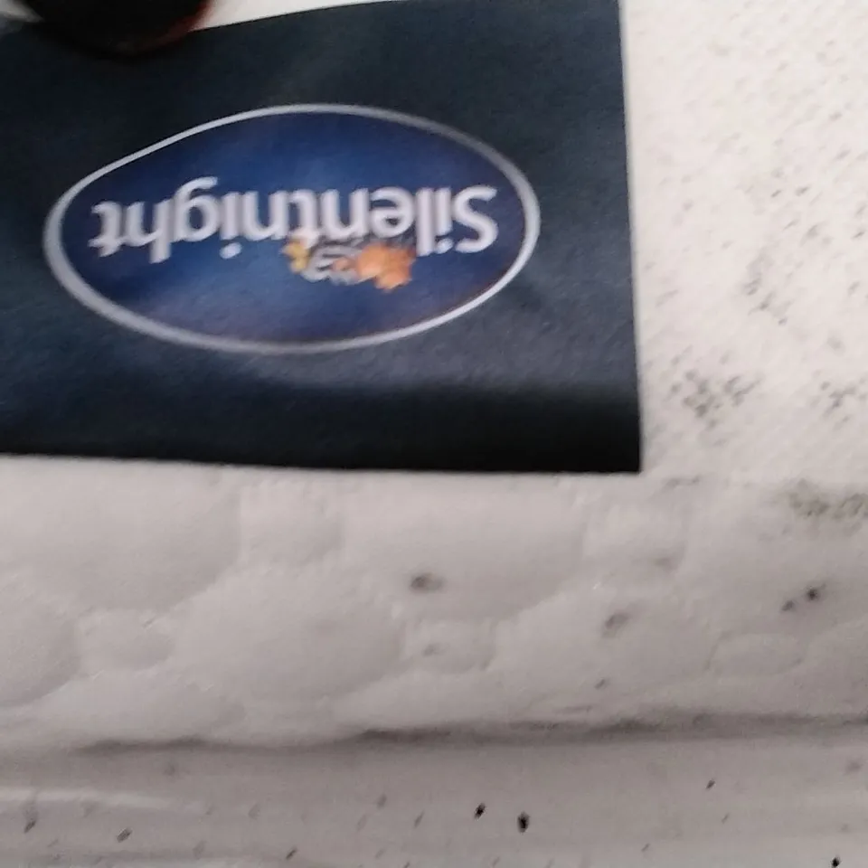 QUALITY BAGGED SILENTNIGHT 7-ZONE DOUBLE 4'6" MEMORY FOAM MATTRESS