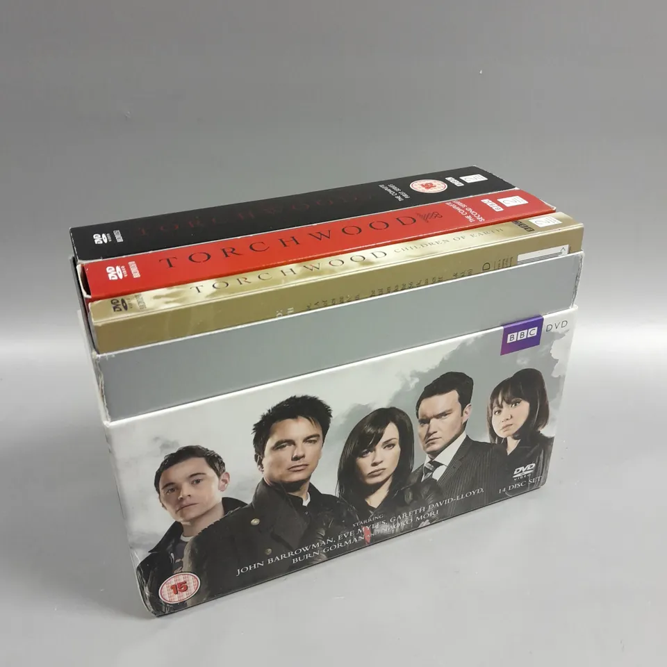 TORCHWOOD 14 DISC BOX SET SERIES 1-3
