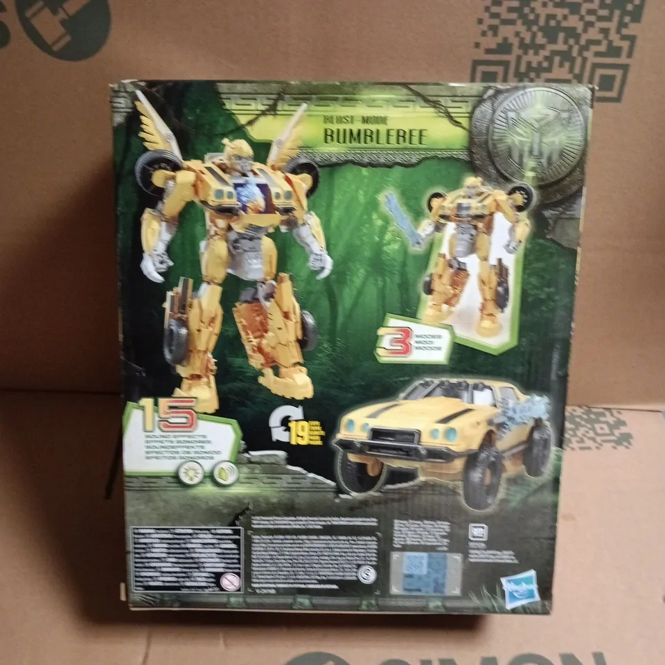 TRANSFORMERS BEAST-MODE BUMBLEBEE – BOXED ACTION FIGURE (RISE OF THE BEASTS) 