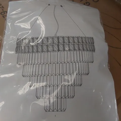 BOXED PENDANT CHANDELIER 