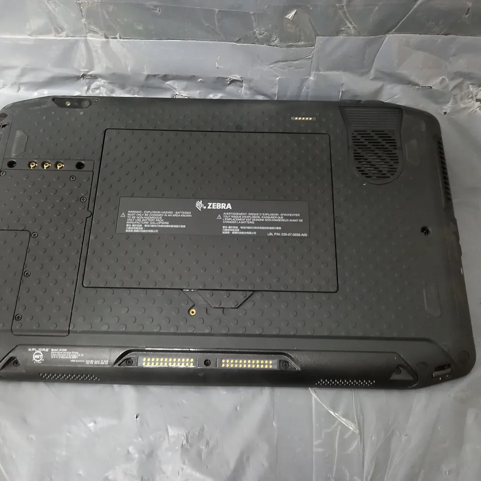 ZEBRA XSLATE IX125R1 TABLET IN BLACK