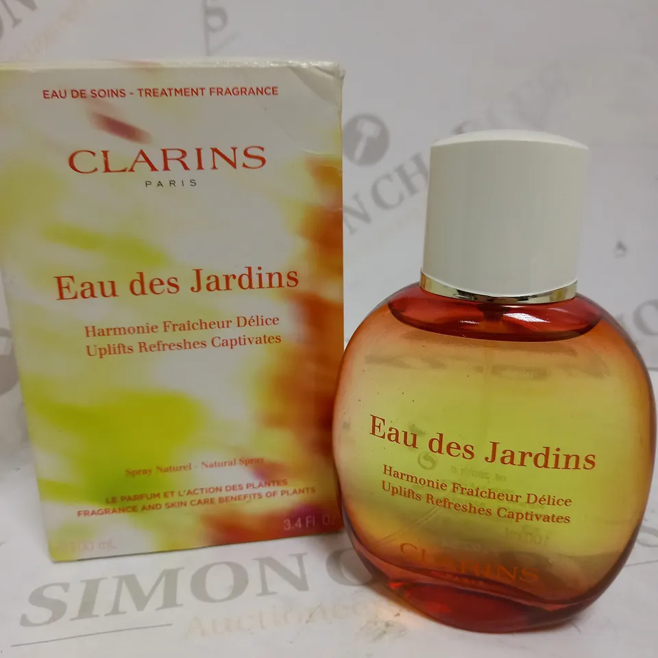 CLARINS EAU DES JARDINS TREATMENT FRAGRANCE 100ML