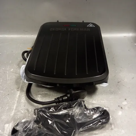 BOXED GEORGE FOREMAN ELECTRIC FIT GRILL 