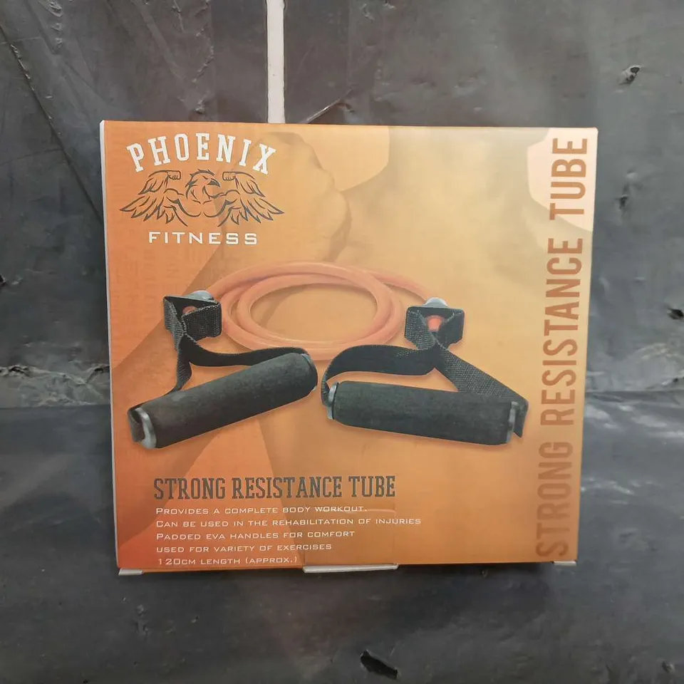 12 BOXED PHOENIX FITNESS STRONG RESISTANCE TUBE