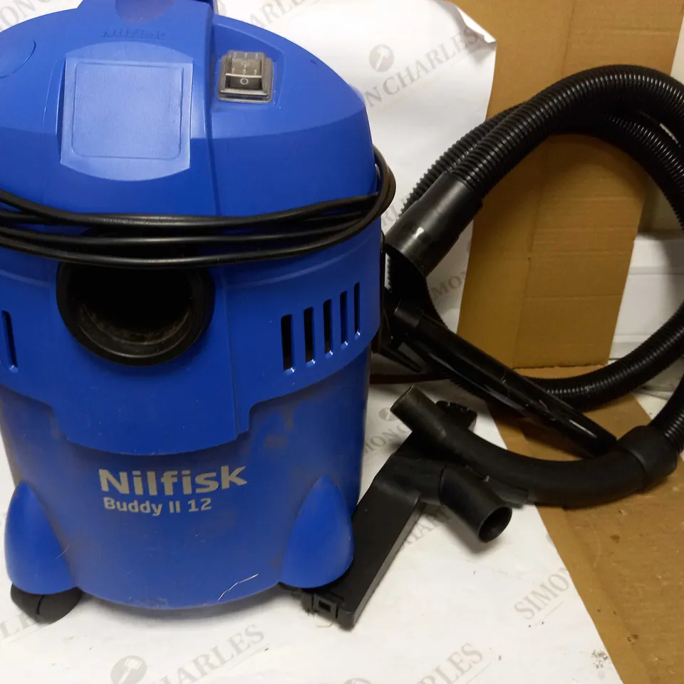 NILFISK BUDDY LL 12 UK WET AND DRY VACUUM CLEANER 