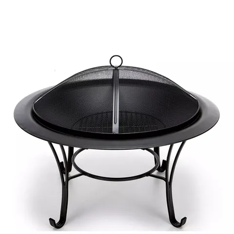 VERY HOME 76CM GARDEN FIREPIT WITH COVER