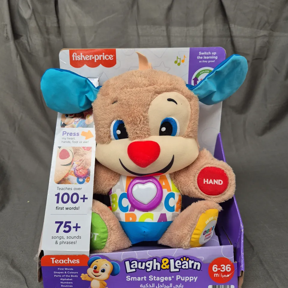 FISHER-PRICE LAUGH AND LEARN - SMART STAGES PUPPY