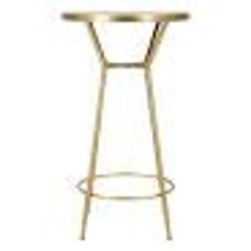 BOXED FIORETINO 11.5CM IRON PEDESTAL DINING STOOL