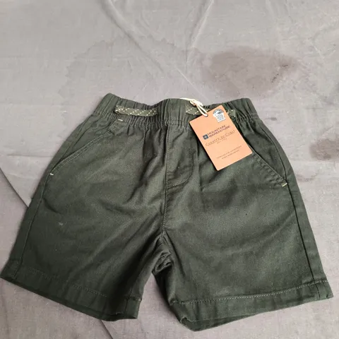 MOUNTAIN WAREHOUSE WATERFALL KIDS FULLY ELASTICATED SHORTS – KHAKI – 3-4 YEARS