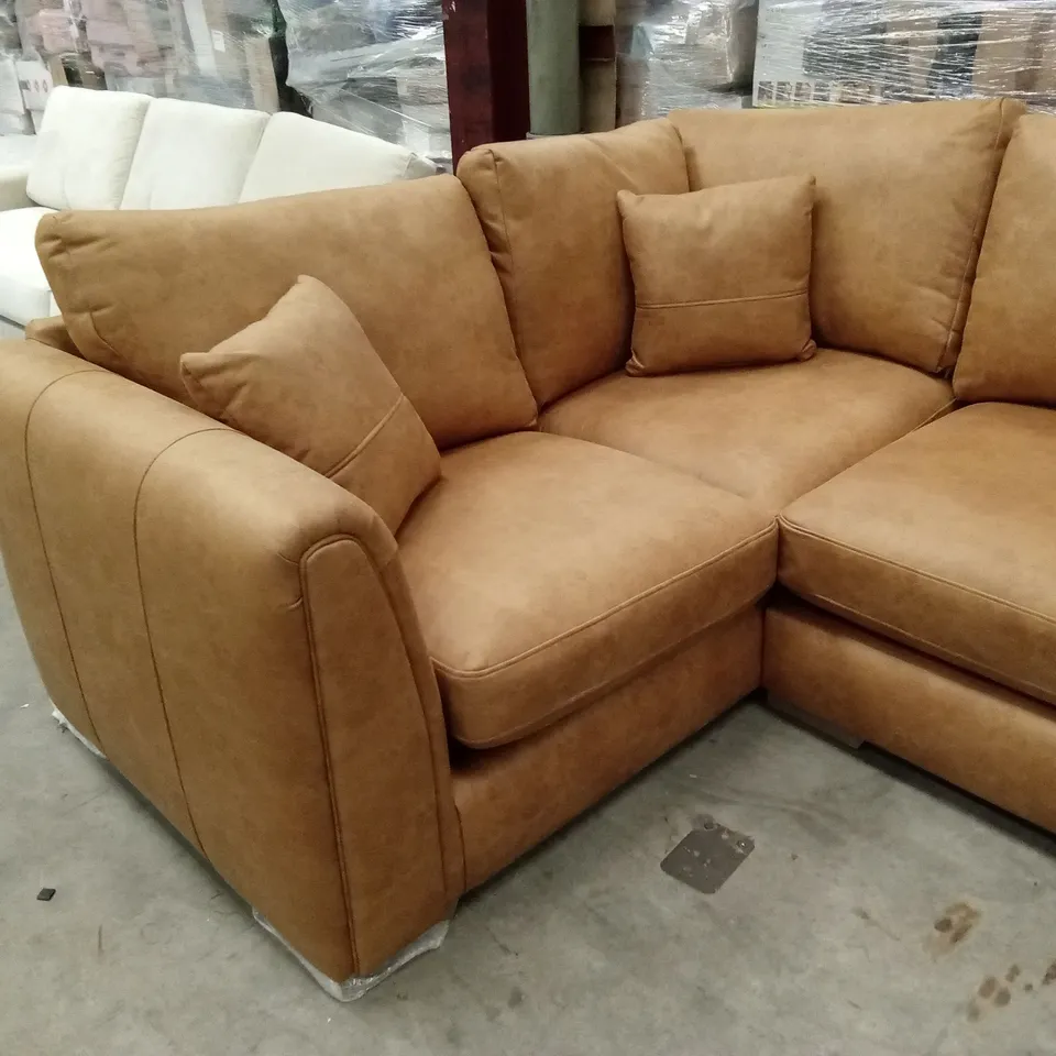 AUSTIN LEFT HAND CORNER SOFA - TAN 