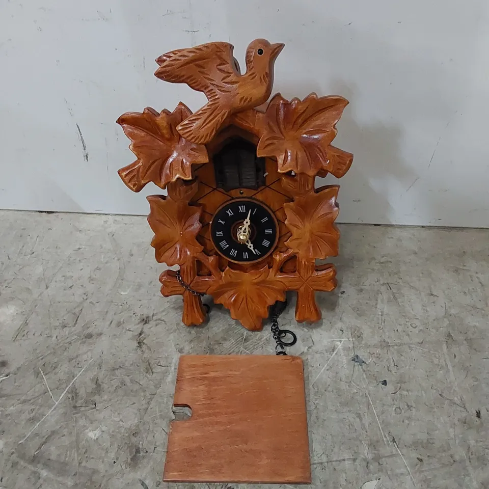 BOXED UHREN-PARK EBEL BLACK FOREST CUCKOO CLOCK 