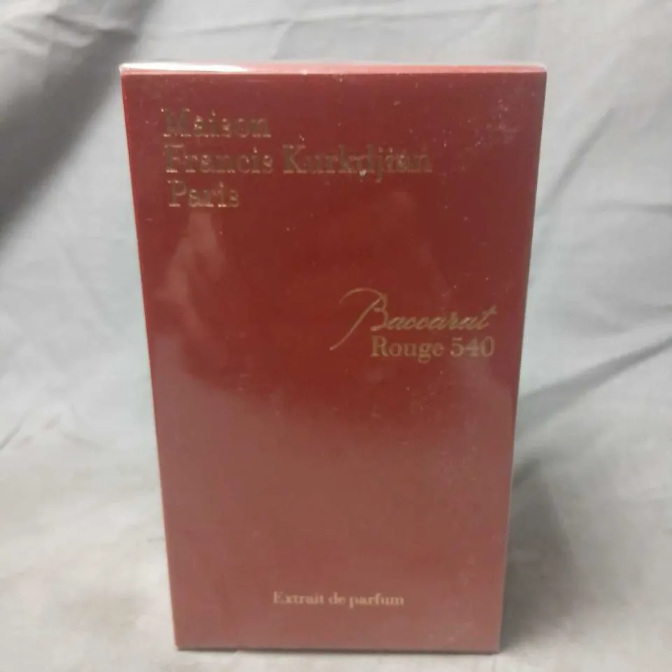 BOXED SEALED MAISON FRANCIS KURKDJIAN BACCARAT ROUGE 540 EXTRAIT DE PARFUM 70ML