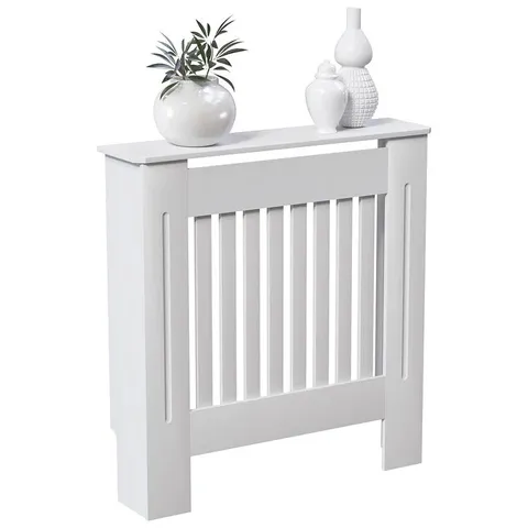 BOXED VIDA CHELSEA RADIATOR COVER, SMALL - WHITE (1 BOX)
