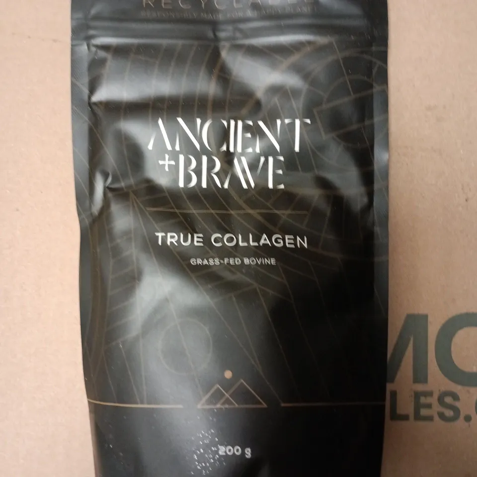 ANCIENT + BRAVE TRUE COLLAGEN POWDER – GRASS-FED BOVINE, 200 G