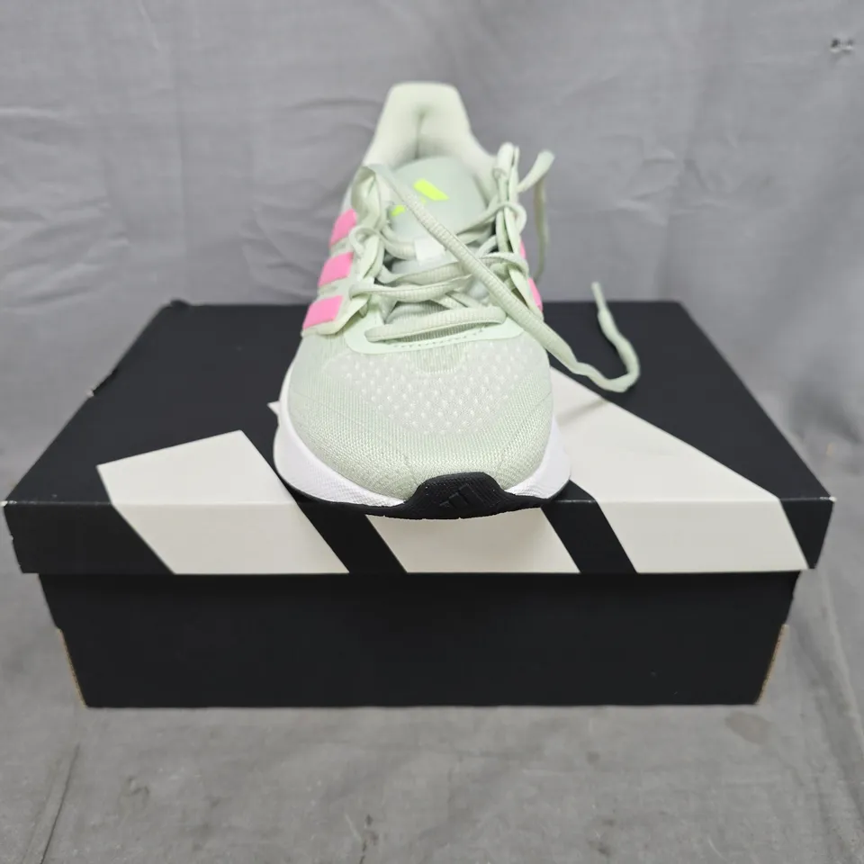 BOXED PAIR OF ADIDAS ULTRARUN 5 TRAINERS IN MULTI SIZE UK 4