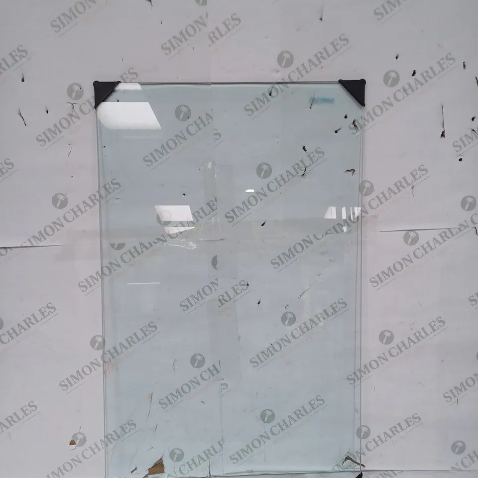 PANE OF TEMPERED GLASS 42CM X 66CM - COLLECTION ONLY