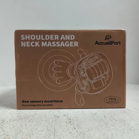 SHOULDER AND NECK MASSAGER β ACCUEILPORT