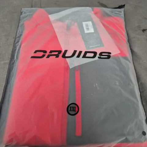 DRUIDS LINKS TECH JACKET – CHARCOAL, XXL (2XL)