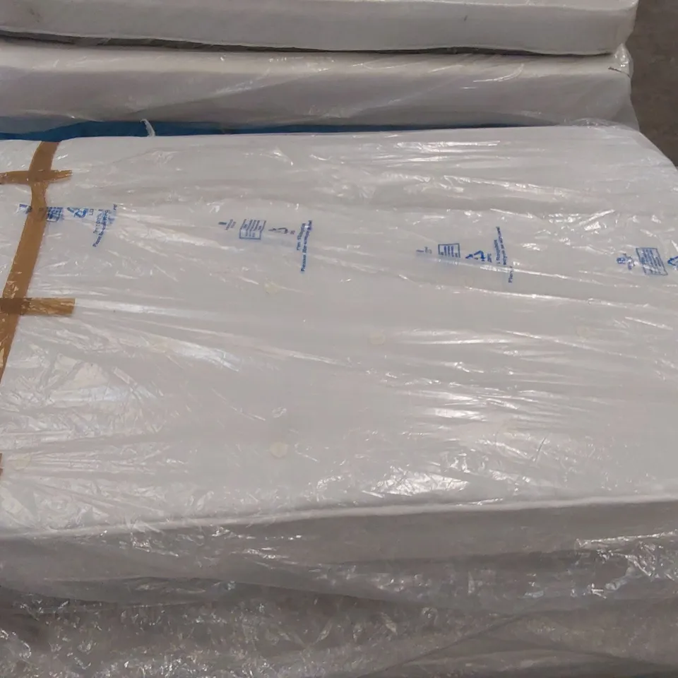 BAGGED ROLLED ASIA SERENITY EGYPTIAN-QUALITY COTTON 4FT SMALL DOUBLE MATTRESS 