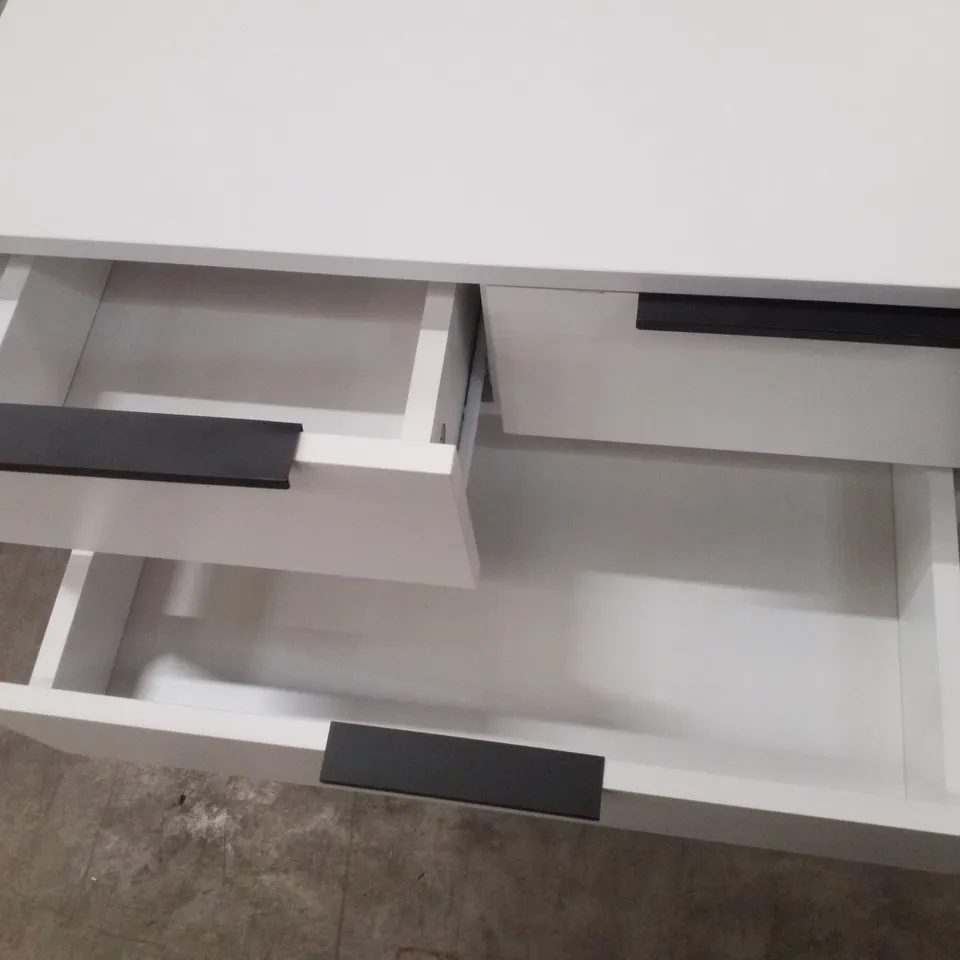 GLENHAVEN 60CM W 7 - DRAWER CHEST OF DRAWERS - WHITE