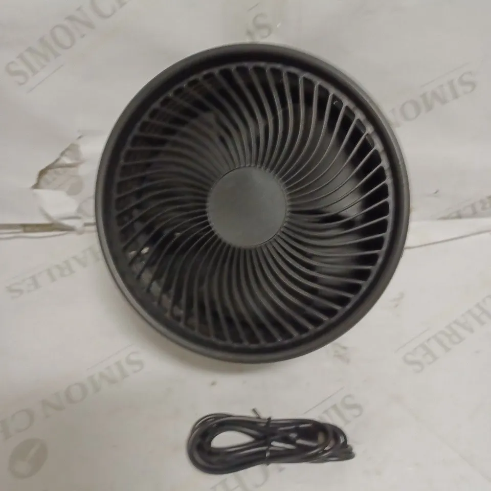PACKAGED MY FOLDAWAY FLOOR & TABLE FAN - BLACK