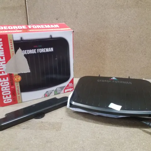 BOXED GEORGE FOREMAN FIT GRILL MEDIUM